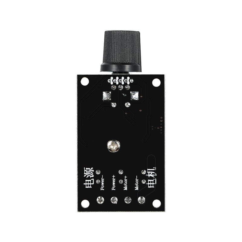 Generic - 6V 12V 24V 28V 3A PWM DC Motor Speed Regulator Controller With Adjustable Switch multicolour - Image 1