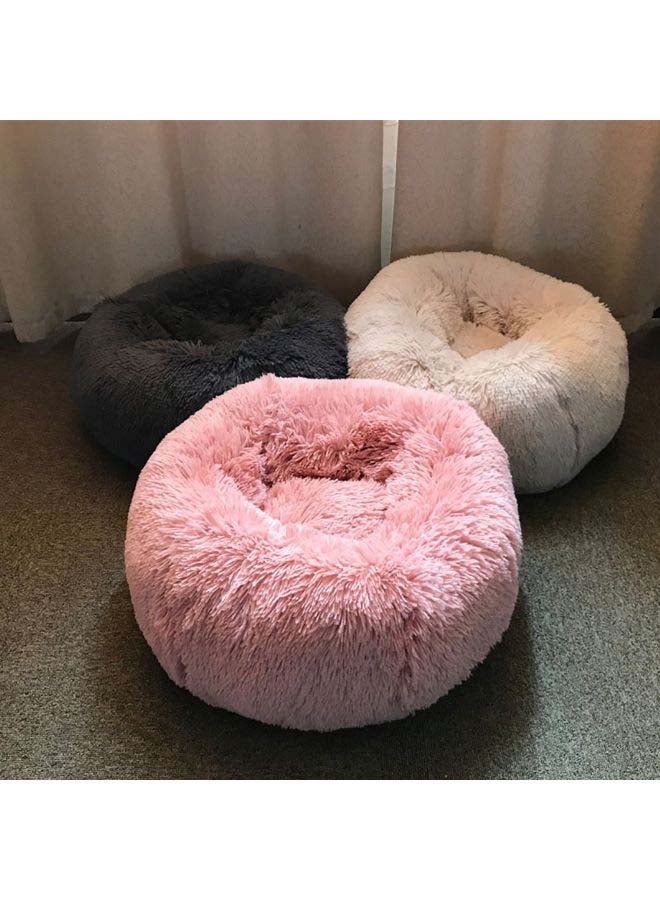 سرير فائق النعومة للكلاب والحيوانات الأليفة رمادي داكن 30x20x10سم - Image 2