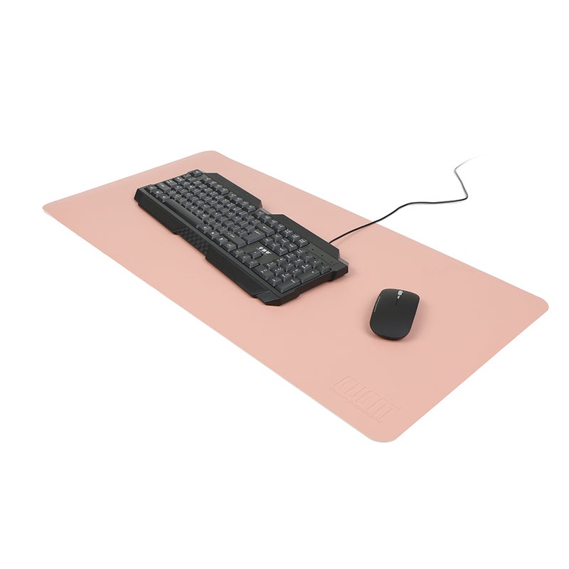 BUBM PU Leather Waterproof Anti-Oil Protector Mouse Pad Mat multicolour  - Image 2