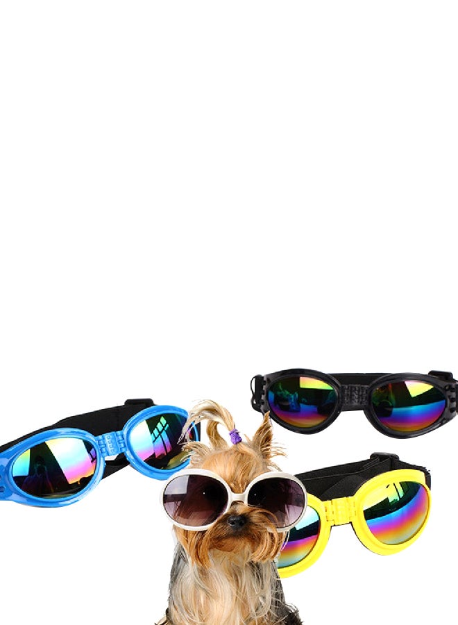 Windproof Dogs Sunglasses Black 17x5x4cm - Image 1