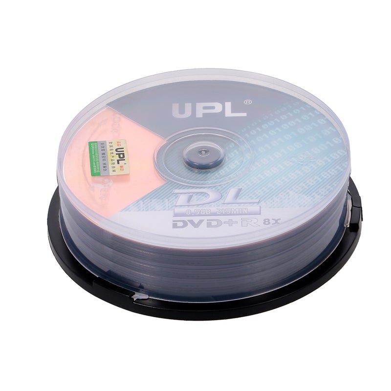 Generic - 25 Pieces 215min 8X DVD+R DL 8.5GB Blank DVD Disk For Data & Video multicolour - Image 1
