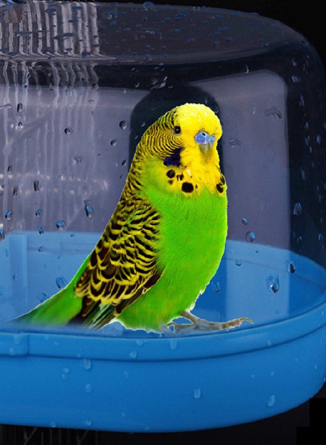 حوض استحمام للطيور الأليفة أزرق 13.5x13x12.5سم - Image 1