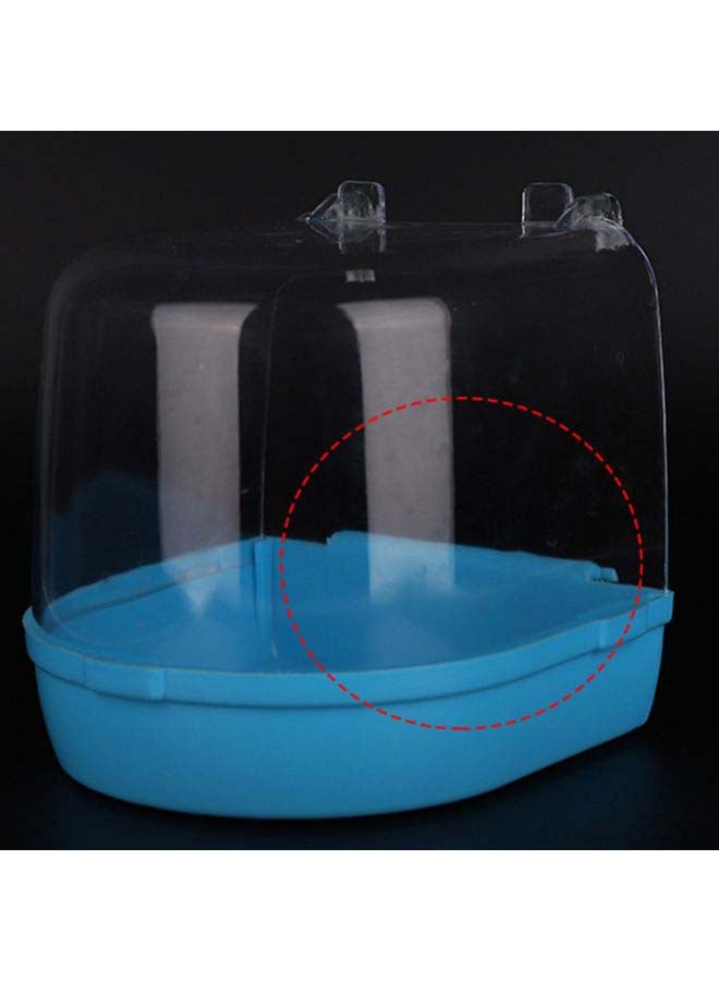 حوض استحمام للطيور الأليفة أزرق 13.5x13x12.5سم - Image 3
