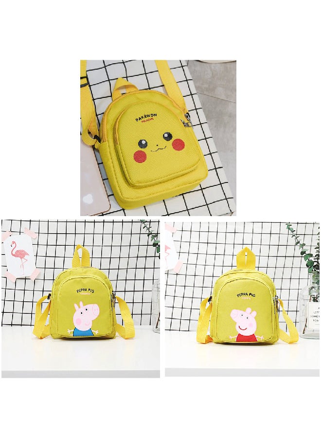 School Single Crossbody Bag Yellow  - Image 1