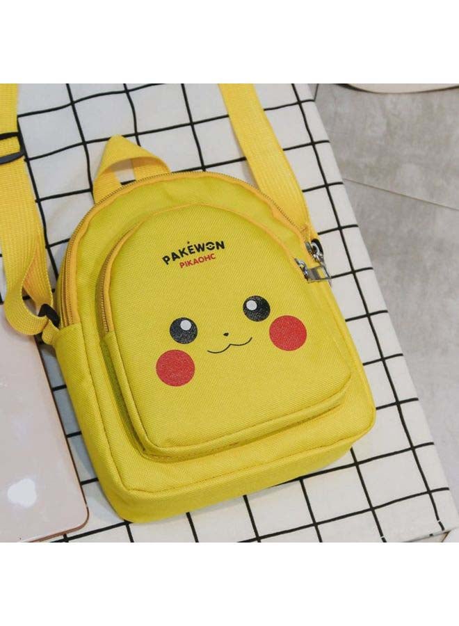 School Single Crossbody Bag Yellow  - Image 3
