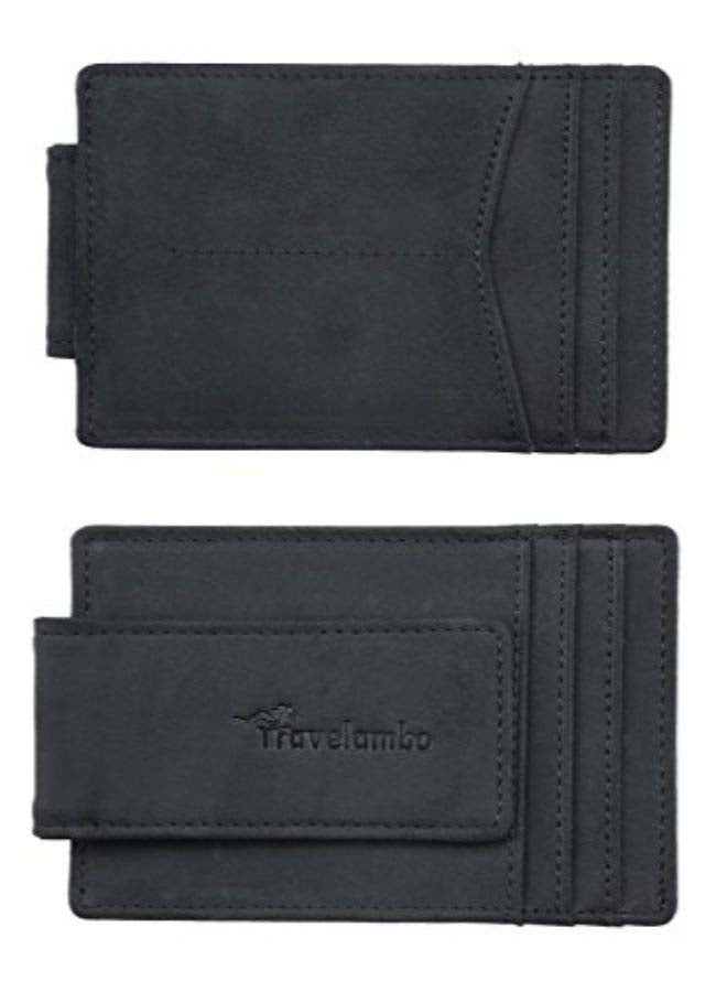 Money Clip Front Pocket Card Wallet Black - v1602492638/N40492833A_2