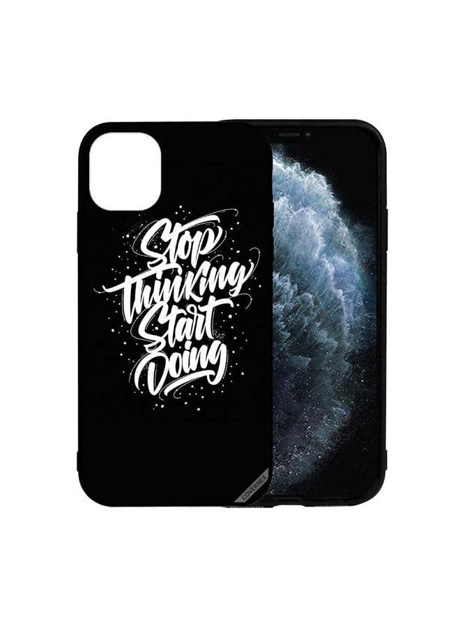 Covernex Protective Case Cover For Apple iPhone 12 mini Stop Thinking Start Doing - Image 2