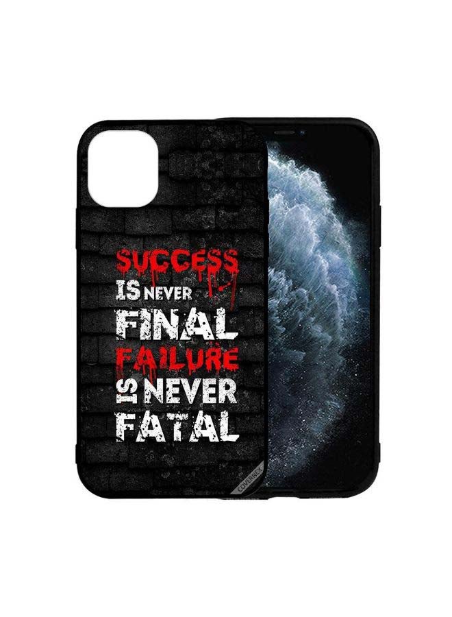 Covernex Protective Case Cover For Apple iPhone 12 Mini Success Is Never Final - Image 2