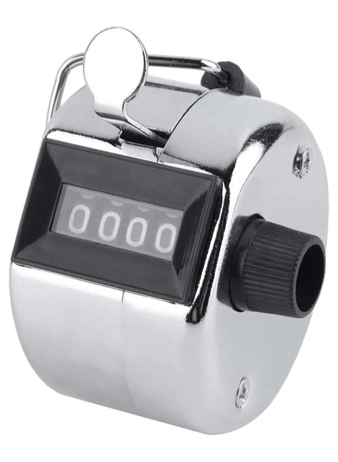 Generic - Mini Hand Press Manual Counter Silver - Image 1