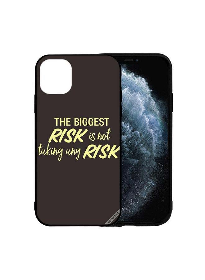 Protective Case Cover For Apple iPhone 12 mini The Biggest Risk Is Not Taking Any Risk