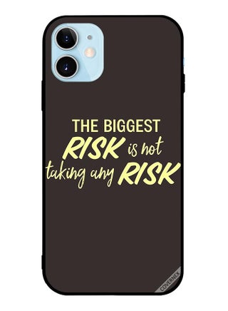 Protective Case Cover For Apple iPhone 12 mini The Biggest Risk Is Not Taking Any Risk - v1602492680/N40486291A_1