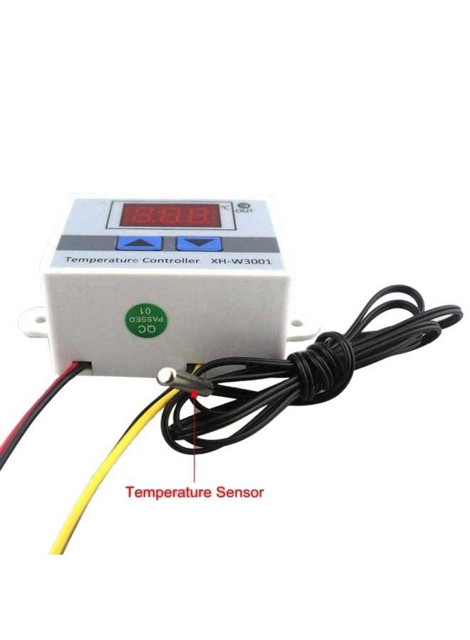 Digital LED Temperature Controller White/Grey - Image 2