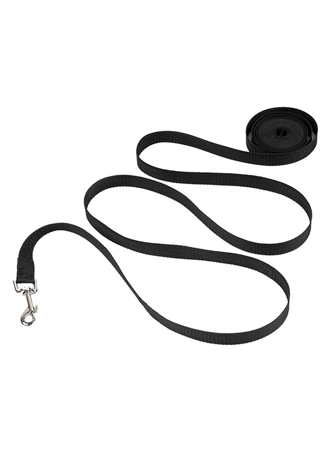 مقود للحيوانات الأليفة قابل للتعديل أسود 15x15x3سم - Image 1