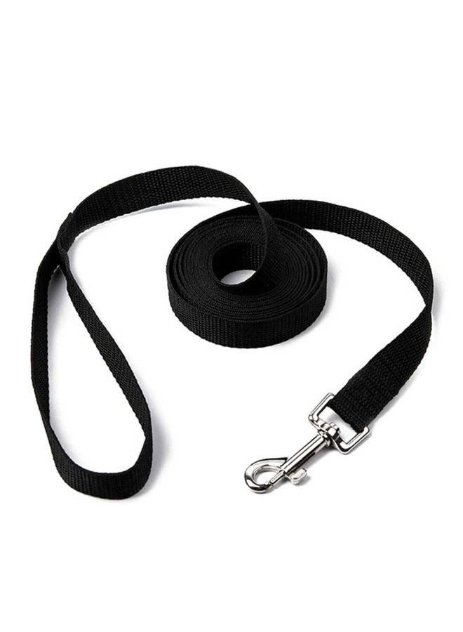 مقود للحيوانات الأليفة قابل للتعديل أسود 15x15x3سم - Image 2