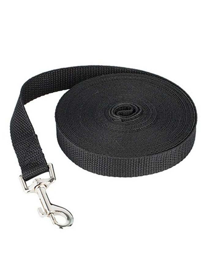 مقود للحيوانات الأليفة قابل للتعديل أسود 15x15x3سم - Image 3