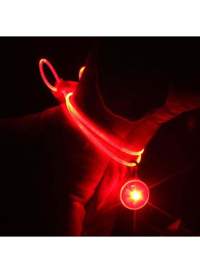 دلايات متوهجة لطوق الرقبة أحمر 5.6x4.5x3.5سم - Image 2