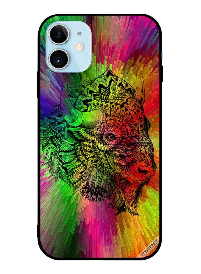 Covernex Protective Case Cover For Apple iPhone 12 mini Buffalo Face Art - Image 1