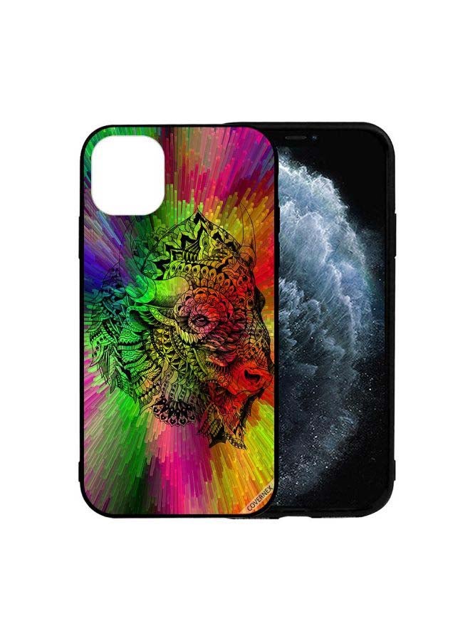 Covernex Protective Case Cover For Apple iPhone 12 mini Buffalo Face Art - Image 2