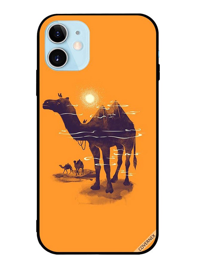 Covernex Protective Case Cover For Apple iPhone 12 mini Camel And Pyramid - Image 1