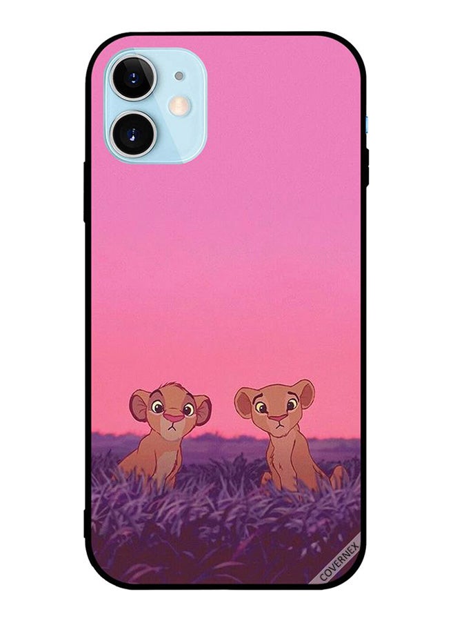 Covernex Protective Case Cover For Apple iPhone 12 mini Lion Cubs - Image 1