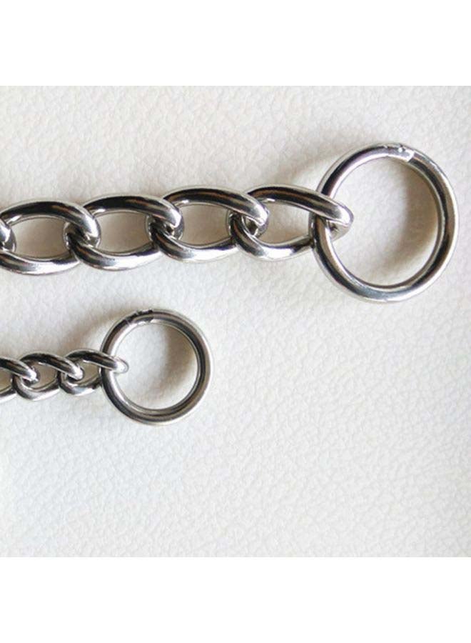 Adjustable Chain Dog Collar Silver 15x15x1cm - Image 3