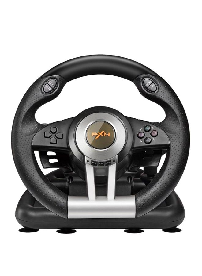 V3II Racing Game Steering Wheel wWth Brake Pedal F/PC PS3 PS4 Xbox One - Wireless  - Image 1