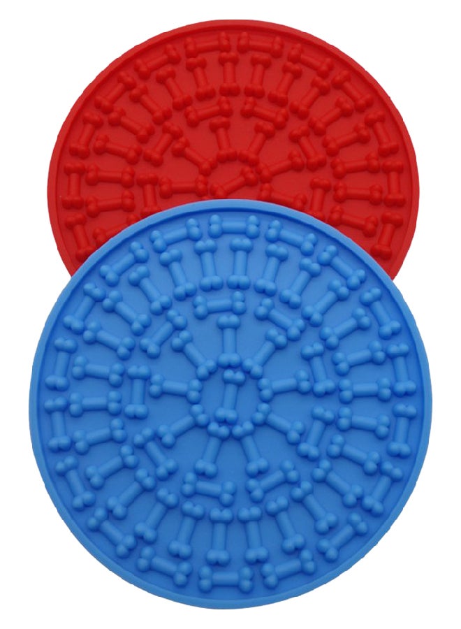 Suction Lick Pad Red 15x15cm - Image 1