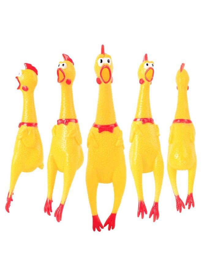 5-Piece Screaming Chicken Toy multicolour - Image 1