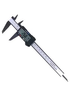 Generic Electronic Vernier Caliper Black/Silver 