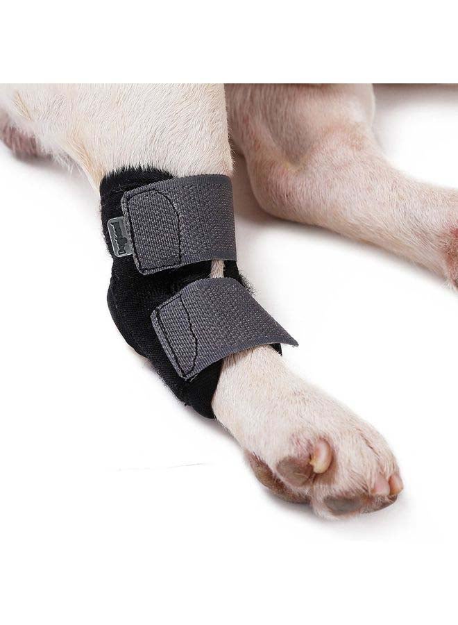 Dog Brace Leg Wrap Black 11x21x1.5cm - Image 2