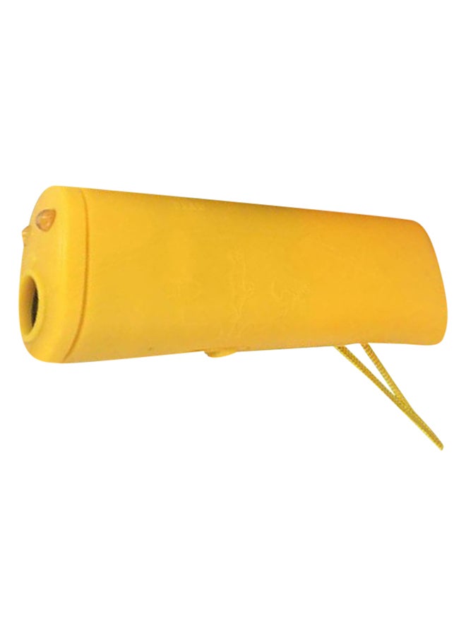 Ultrasonic Dog Repeller Training Device Yellow 13.8x5x3.5cm - Image 1