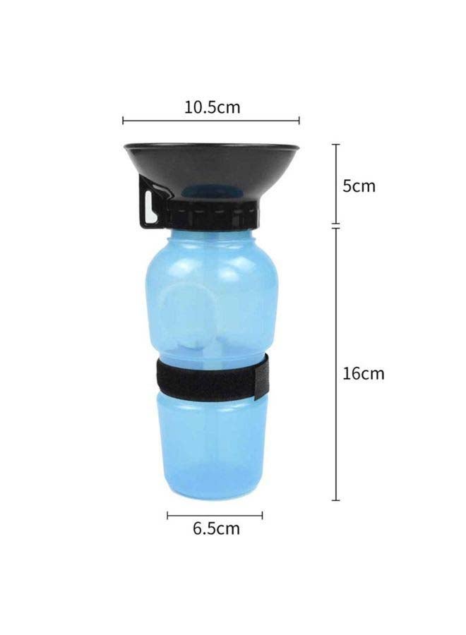 موزع مياه شرب للأماكن الخارجية للحيوانات الأليفة أزرق 16x6.5سم - Image 2