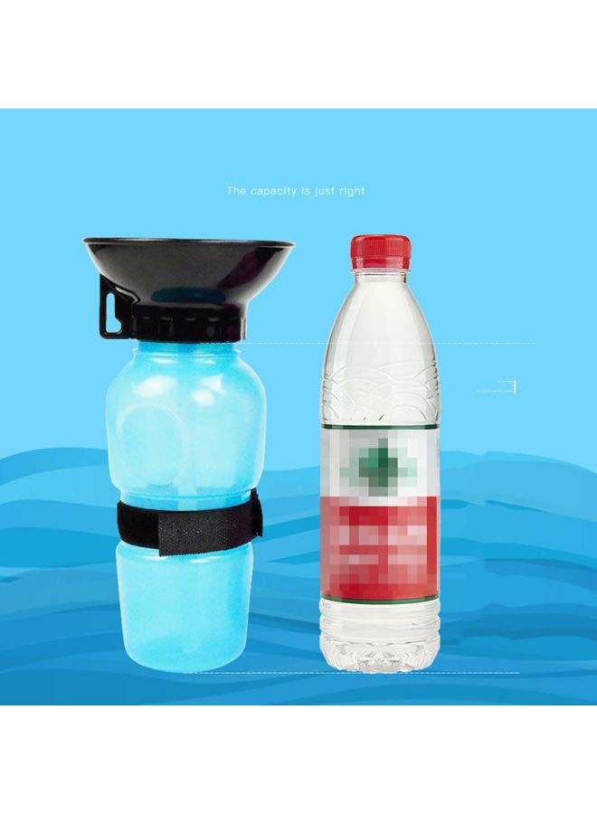 موزع مياه شرب للأماكن الخارجية للحيوانات الأليفة أزرق 16x6.5سم - Image 3