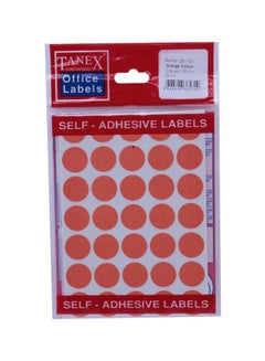 350-Piece Round Self Adhesive Labels Orange - v1602493297/N41011564A_1