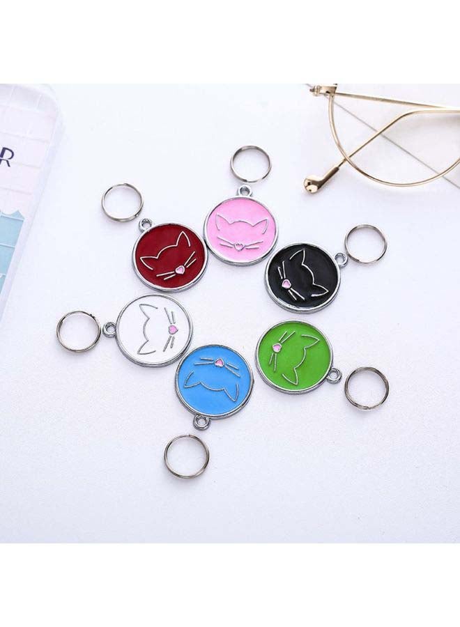 Zinc Alloy Pet ID Tag Blue 3x3x0.8cm - v1602493369/N40492624A_2