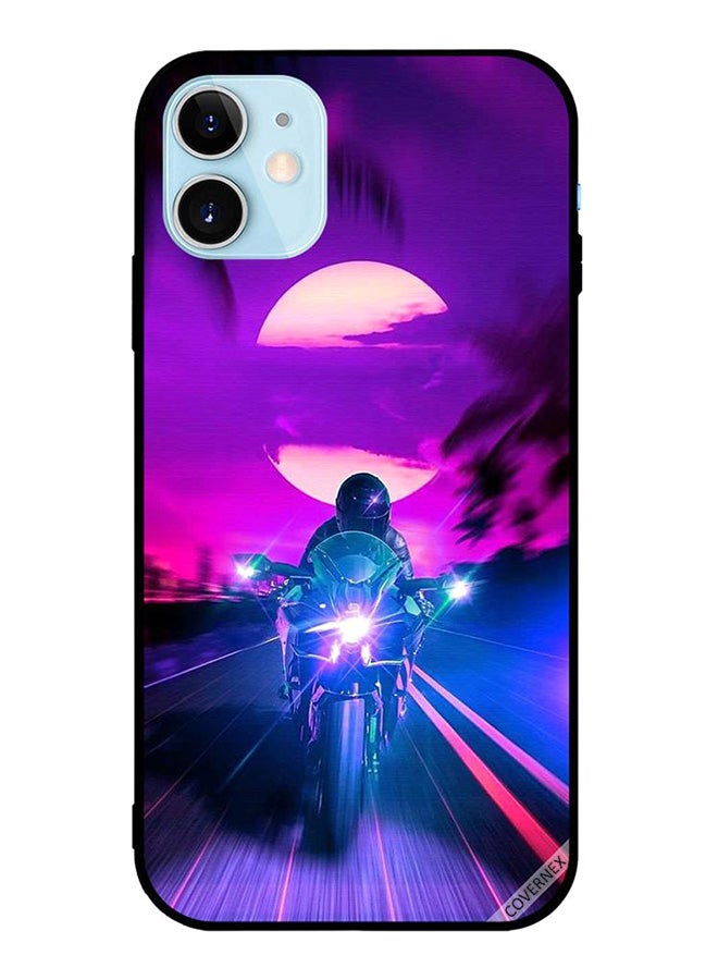 Covernex Protective Case Cover For Apple iPhone 12 mini Purple/Red/Blue - Image 1