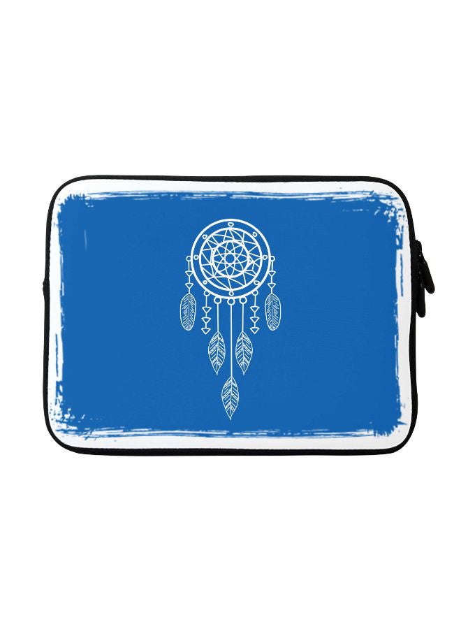 Stylizedd Dream Catcher Printed Carrying Sleeve With Strap For Apple MacBook 15 inch Blue/White/Black  - Image 1