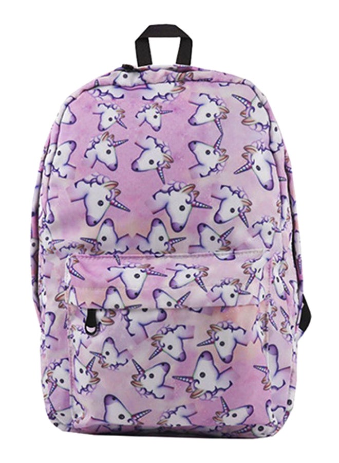 Generic - Middle School Student Fashion Backpack Pink/White - Image 1