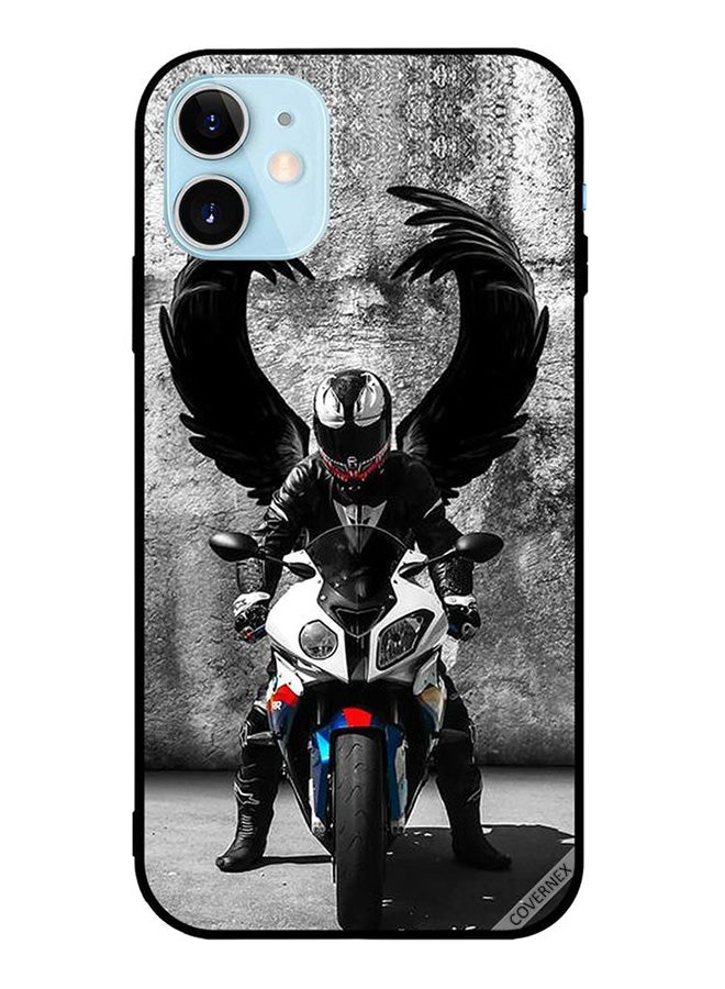 كوفرنيكس غطاء حماية واق لهاتف أبل آيفون 12 ميني رمادي/أسود - Image 1