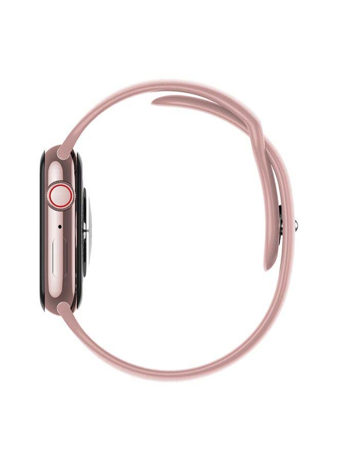 ساعة ذكية لمراقبة معدل ضربات القلب طراز W98 وردي/أسود - Image 2