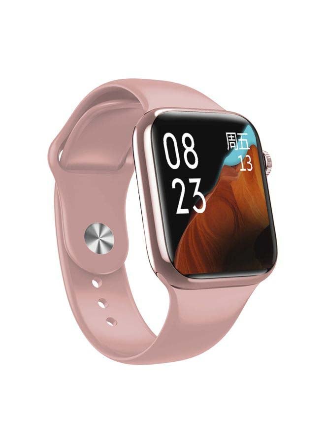 ساعة ذكية لمراقبة معدل ضربات القلب طراز W98 وردي/أسود - Image 3