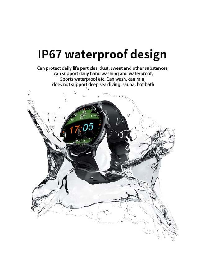 QW13 IP67 Waterproof Smart Watch Black - Image 2