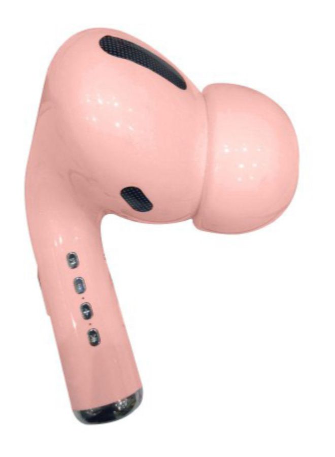 Giant Headphone Pattern Portable Bluetooth Speaker Pink