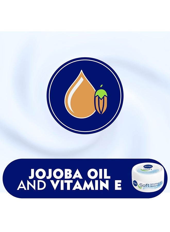 Nivea Pack Of 2 Soft Moisturizing Cream 300ml - Image 5