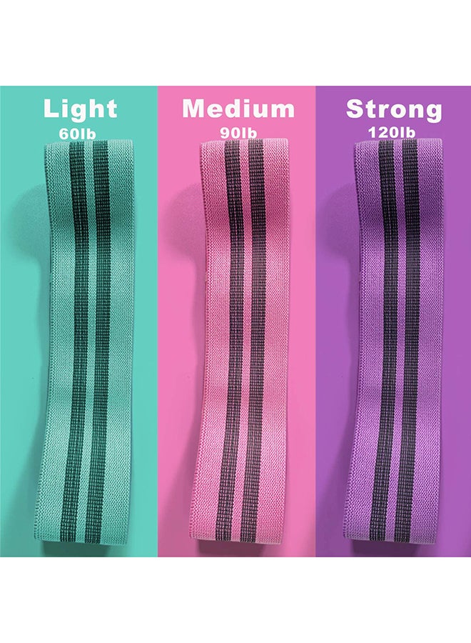 3-Piece Resistant Exercise Band Set - Image 3