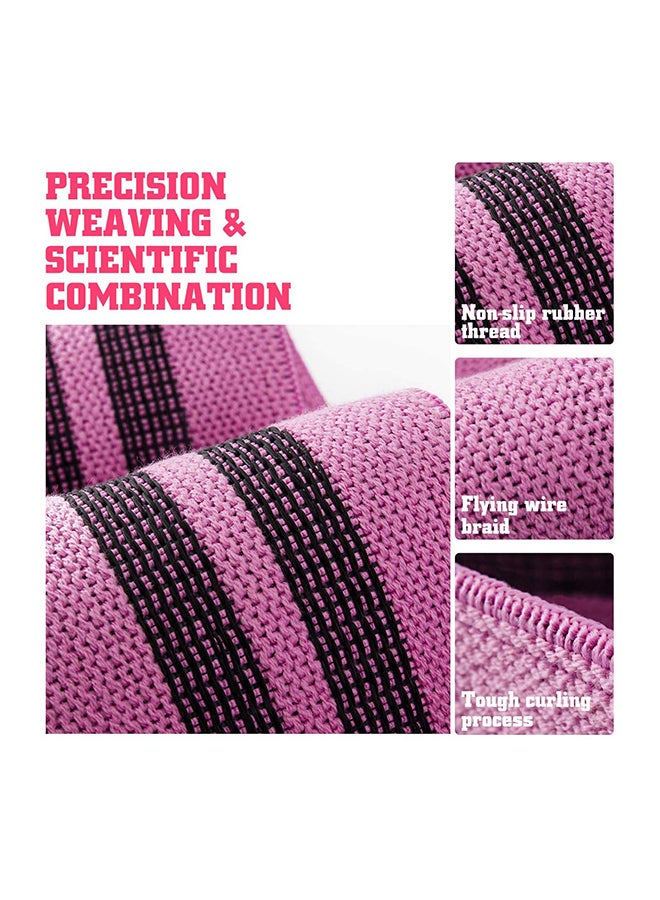 3-Piece Resistant Exercise Band Set 15x3.15inch - Image 2