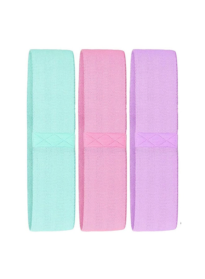 3-Piece Resistant Exercise Band Set 15x3.15inch - Image 1