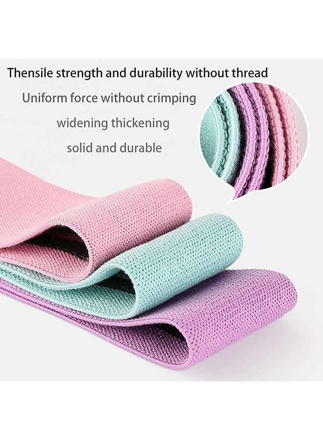 3-Piece Resistant Exercise Band Set 15x3.15inch - Image 4
