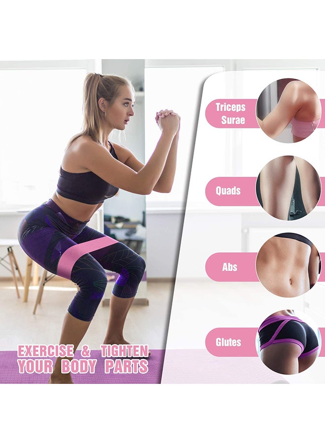 3-Piece Resistant Exercise Band Set 15x3.15inch - Image 5