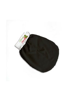 MORROCAN Moroccan Bath Loofah Sponge Black One Size 
